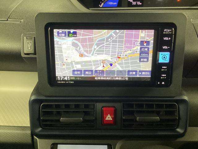 タント X 衝突被害軽減ブレーキ 横滑り防止装置 オートハイビーム アイドリングストップ ステアリングスイッチ オートライト キーフリーシステム オートエアコン ナビ ドラレコ パノラマカメラ ETC(10枚目)