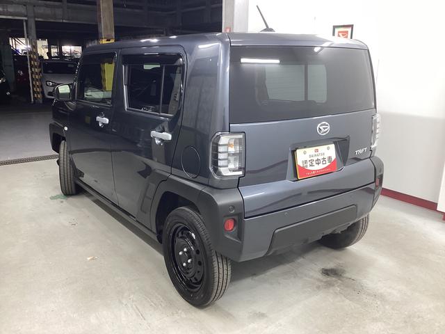 タフト Ｘ　衝突被害軽減ブレーキ　横滑り防止装置　オートハイビーム　アイドリングストップ　ステアリングスイッチ　オートライト　キーフリーシステム　オートエアコン　パノラマカメラ　マット　バイザー（9枚目）