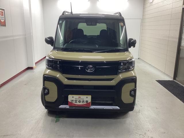 タント ファンクロスターボ　衝突被害軽減ブレーキ　横滑り防止装置　オートハイビーム　アイドリングストップ　ステアリングスイッチ　オートライト　キーフリーシステム　オートエアコン　ナビ　ドラレコ　パノラマカメラ　ＥＴＣ（2枚目）