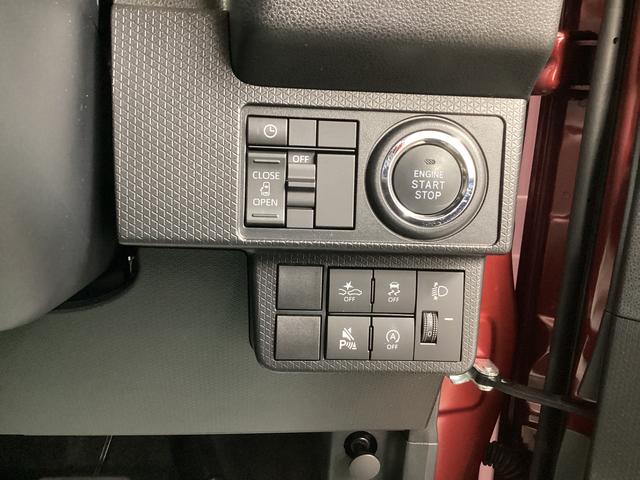 タント Ｘ　衝突被害軽減ブレーキ　横滑り防止装置　オートハイビーム　アイドリングストップ　ステアリングスイッチ　オートライト　キーフリーシステム　オートエアコン　バックカメラ　マット　バイザー（33枚目）