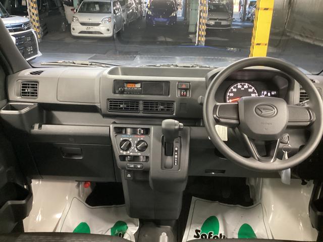 ハイゼットカーゴ ＤＸ　衝突被害軽減ブレーキ　横滑り防止装置　２ＷＤ　ＣＶＴ　エアコン　パワステ　ラジオ　オートハイビーム　アイドリングストップ　オートライト　マット　バイザー（16枚目）