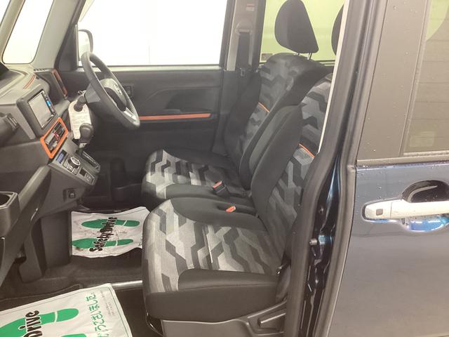 タント ファンクロスターボ　衝突被害軽減ブレーキ　横滑り防止装置　オートハイビーム　アイドリングストップ　ステアリングスイッチ　オートライト　キーフリー　オートエアコン　ナビ　ドラレコ　パノラマカメラ　ＥＴＣ　マットバイザー（13枚目）