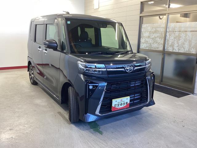 タント カスタムＸ　衝突被害軽減ブレーキ　横滑り防止装置　オートハイビーム　アイドリングストップ　ステアリングスイッチ　オートライト　キーフリーシステム　オートエアコン　パノラマカメラ　マット　バイザー（6枚目）