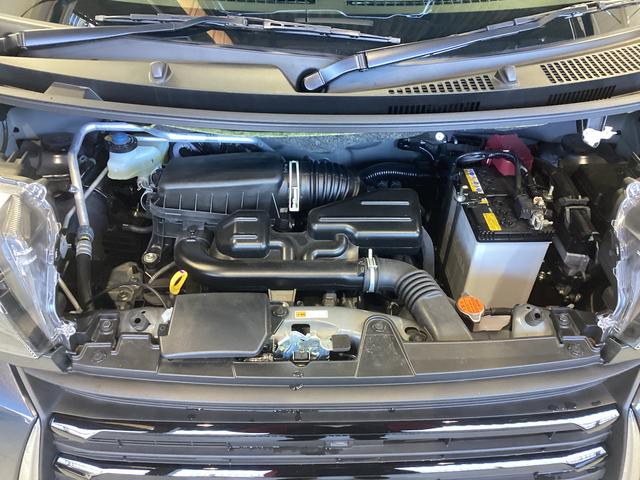 タント カスタムＸ　衝突被害軽減ブレーキ　横滑り防止装置　オートハイビーム　アイドリングストップ　ステアリングスイッチ　オートライト　キーフリーシステム　オートエアコン　パノラマカメラ　マット　バイザー（17枚目）