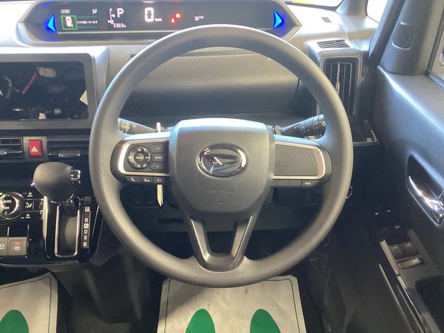 タント カスタムＸ　衝突被害軽減ブレーキ　横滑り防止装置　オートハイビーム　アイドリングストップ　ステアリングスイッチ　オートライト　キーフリーシステム　オートエアコン　パノラマカメラ　マット　バイザー（27枚目）