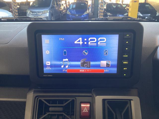 タフト Ｇ　クロムベンチャー　衝突被害軽減ブレーキ　横滑り防止装置　４ＷＤ　オートハイビーム　アイドリングストップ　ステアリングスイッチ　オートライト　キーフリーシステム　モニター付きオーディオ　パノラマカメラ　マット　バイザー（10枚目）