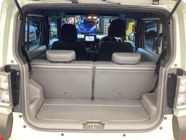 タフト Ｇ　クロムベンチャー　衝突被害軽減ブレーキ　横滑り防止装置　４ＷＤ　オートハイビーム　アイドリングストップ　ステアリングスイッチ　オートライト　キーフリーシステム　モニター付きオーディオ　パノラマカメラ　マット　バイザー（15枚目）