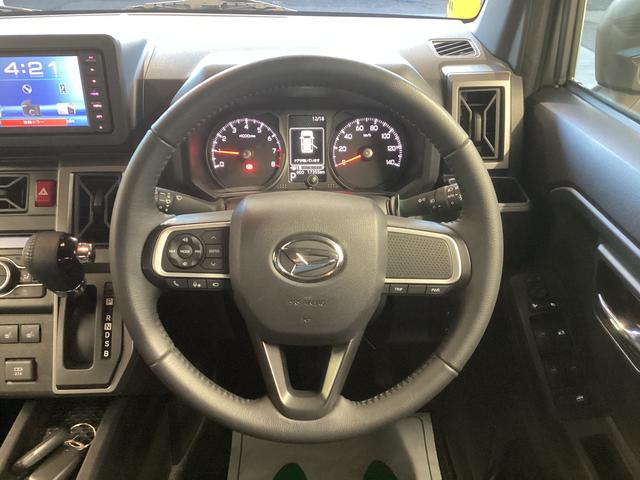 タフト Ｇ　クロムベンチャー　衝突被害軽減ブレーキ　横滑り防止装置　４ＷＤ　オートハイビーム　アイドリングストップ　ステアリングスイッチ　オートライト　キーフリーシステム　モニター付きオーディオ　パノラマカメラ　マット　バイザー（27枚目）