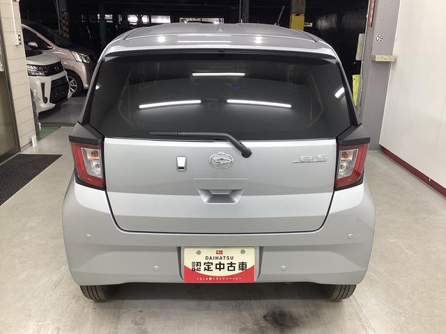 ミライース X SAIII 衝突被害軽減ブレーキ 横滑り防止装置 オートハイビーム アイドリングストップ オートライト キーレス バックカメラ マット バイザー(3枚目)