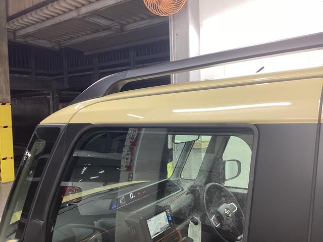 タント ファンクロス　衝突被害軽減ブレーキ　横滑り防止装置　オートハイビーム　アイドリングストップ　ステアリングスイッチ　オートライト　キーフリーシステム　オートエアコン　ナビ　ドラレコ　パノラマカメラ　ＥＴＣ　マット（23枚目）