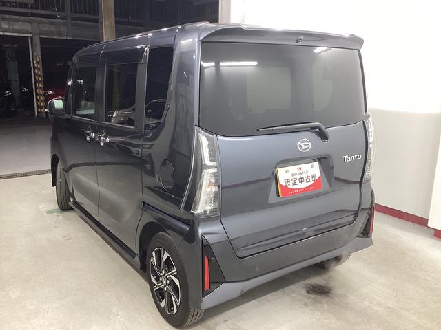 タント カスタムＸ　衝突被害軽減ブレーキ　横滑り防止装置　オートハイビーム　アイドリングストップ　ステアリングスイッチ　オートライト　キーフリーシステム　オートエアコン　パノラマカメラ　マット　バイザー（9枚目）
