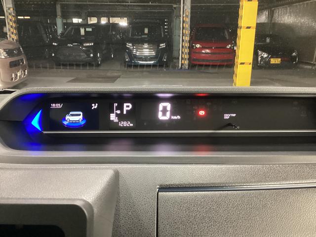 タント カスタムＸ　衝突被害軽減ブレーキ　横滑り防止装置　オートハイビーム　アイドリングストップ　ステアリングスイッチ　オートライト　キーフリーシステム　オートエアコン　パノラマカメラ　マット　バイザー（30枚目）