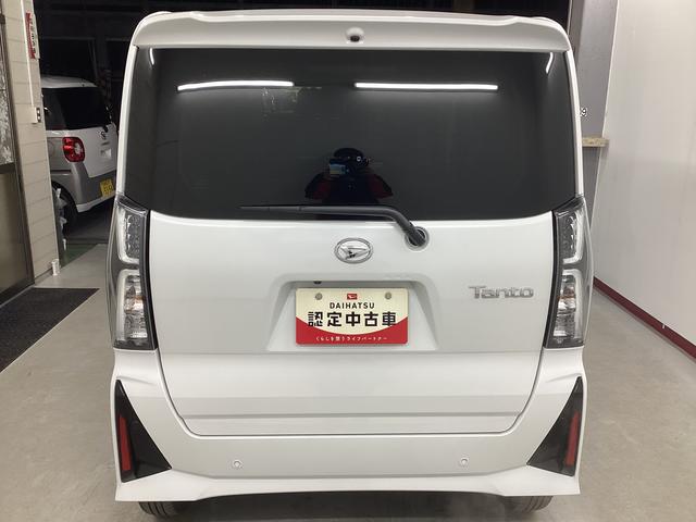 タント カスタムＸ　衝突被害軽減ブレーキ　横滑り防止装置　オートハイビーム　アイドリングストップ　ステアリングスイッチ　オートライト　キーフリー　オートエアコン　ナビ　ドラレコ　パノラマカメラ　ＥＴＣ　マット　バイザー（3枚目）