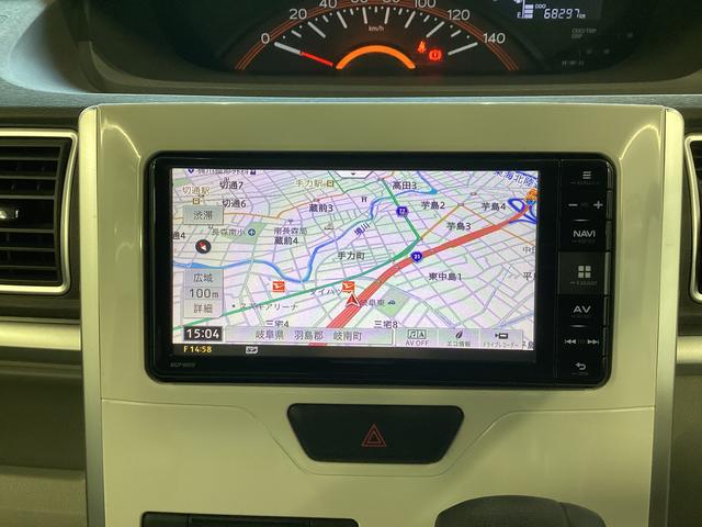 タント Ｘ　ホワイトアクセントＳＡＩＩＩ　衝突被害軽減ブレーキ　横滑り防止装置　オートハイビーム　アイドリングストップ　ステアリングスイッチ　オートライト　キーフリー　オートエアコン　ナビ　ドラレコ　バックカメラ　ＥＴＣ　マット　バイザー（10枚目）