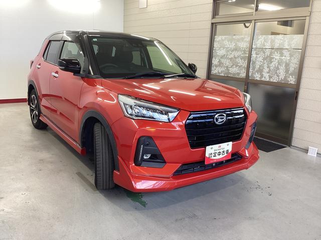 ロッキー G 衝突被害軽減ブレーキ 横滑り防止装置 オートハイビーム アイドリングストップ ステアリングスイッチ オートライト キーフリーシステム オートエアコン CDチューナー ETC マット バイザー(6枚目)