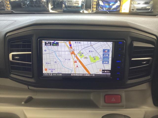 ミライース Ｇ　ＳＡＩＩＩ　衝突被害軽減ブレーキ　横滑り防止装置　オートハイビーム　アイドリングストップ　オートライト　キーフリーシステム　オートエアコン　社外ナビ　ドラレコ　バックカメラ　ＥＴＣ　マット（10枚目）