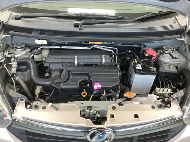 ミライース Ｘ　リミテッドＳＡ　衝突被害軽減ブレーキ　横滑り防止装置　ＣＶＴ　エアコン　パワステ　アイドリングストップ　アルミホイール　キーレス　ＣＤチューナー　マット　バイザー（17枚目）