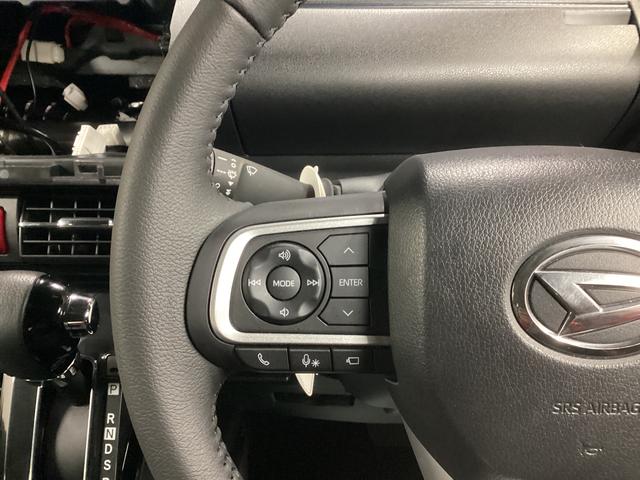 タント カスタムＲＳ　衝突被害軽減ブレーキ　横滑り防止装置　オートハイビーム　アイドリングストップ　ステアリングスイッチ　オートライト　キーフリーシステム　オートエアコン　パノラマカメラ　マット　バイザー（28枚目）