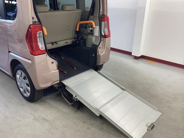 タント Ｘ　ＳＡＩＩＩ　スローパー　リアシートツキ　衝突被害軽減ブレーキ　横滑り防止装置　オートハイビーム　アイドリングストップ　ステアリングスイッチ　オートライト　キーフリーシステム　オートエアコン　ナビ　バックカメラ　ＥＴＣ　マット　バイザー（39枚目）