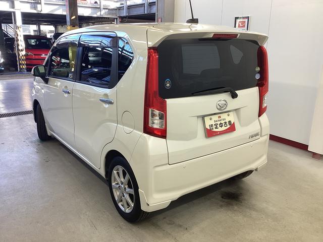 ムーヴ Ｘ　ＳＡ　衝突被害軽減ブレーキ　横滑り防止装置　アイドリングストップ　ステアリングスイッチ　オートライト　キーフリーム　オートエアコン　ナビ　社外ドラレコ　バックカメラ　ＥＴＣ　マット　バイザー（9枚目）