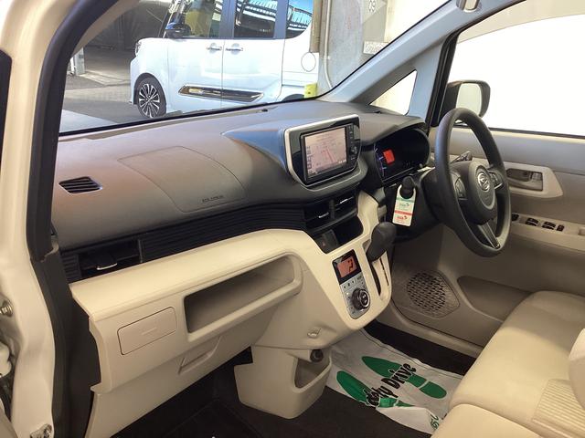 ムーヴ Ｘ　ＳＡ　衝突被害軽減ブレーキ　横滑り防止装置　アイドリングストップ　ステアリングスイッチ　オートライト　キーフリーム　オートエアコン　ナビ　社外ドラレコ　バックカメラ　ＥＴＣ　マット　バイザー（12枚目）