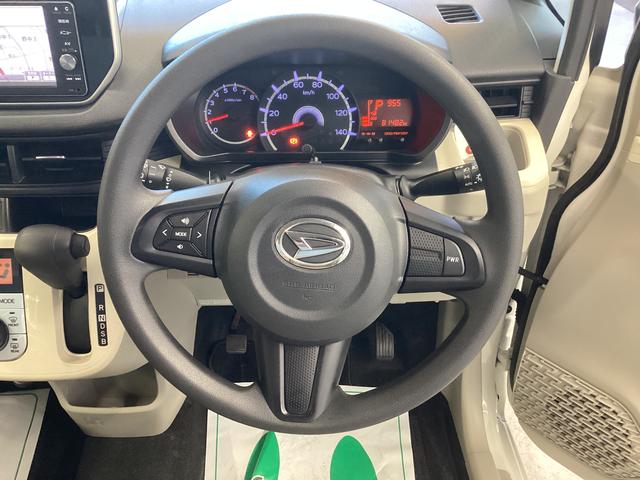 ムーヴ Ｘ　ＳＡ　衝突被害軽減ブレーキ　横滑り防止装置　アイドリングストップ　ステアリングスイッチ　オートライト　キーフリーム　オートエアコン　ナビ　社外ドラレコ　バックカメラ　ＥＴＣ　マット　バイザー（27枚目）