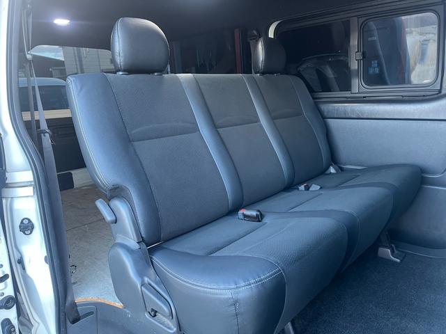 ハイエースバン スーパーＧＬ　ダークプライムＩＩ　スーパーＧＬ　ダークプライムＩＩ　５型　アルパインＢＩＧＸ１１　デイトナ１６インチ　２インチローダウン　トヨタセーフティセンス・ＬＥＤヘッドライト・プッシュスタート・ドライブレコーダー　ＥＴＣ（22枚目）