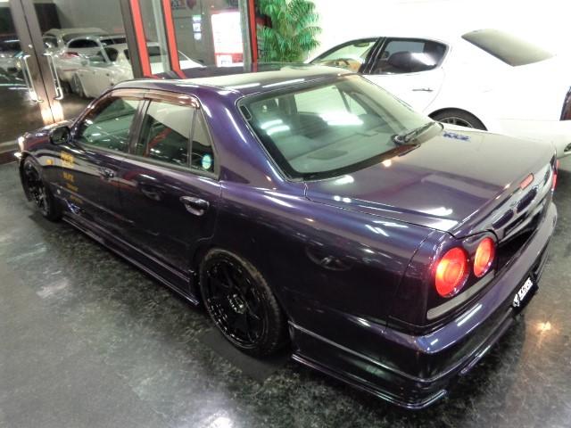 25GTターボGTRVスぺ仕様マフラAクリCPU車高調IC(13枚目)