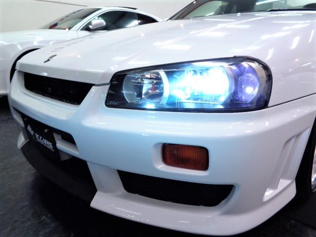 25GTターボニスモマフラ車高調18AWニスモ300kメータ(6枚目)