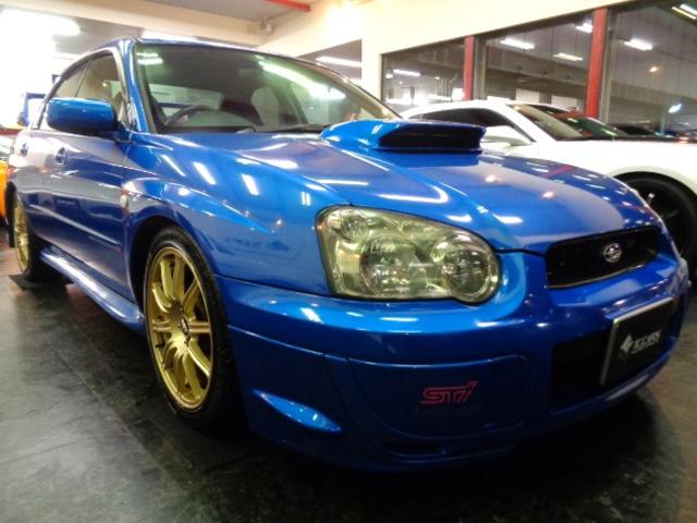 ＷＲＸ　ＳＴｉ　ＷＲブルーカラーＳＴＩフルエアロＥＪ２０ＢＯＸＥＲターボエンジン６ＭＴ４ＷＤステンＳＴＩマフラーＳＴＩ足回りブレンボキャリパーＤＣデフコントロールＢＢＳアルミ追加メーターＨＤＤナビＴベルト交換済(2枚目)