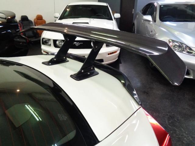 ８６ Ｇ　後期モデルＦＡ２０ＢＯＸＥＲエンジン６ＭＴミッションＯＰ２本出しマフラーＢＬＩＴＺ車高調ＶＥＲＴＥＸカーボンウイングＡＤＶＡＮ１８ＡＷスリットローターＶＳＣナビＴＶバックカメラＮＡＲＤＩステアドラレコ（18枚目）