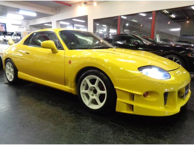 ＦＴＯ ＧＸ　スポーツパッケージ　最終型サンバーストイエローカラーフルエアロ６Ａ１２Ｖ６エンジン５ＭＴミッションＡＰＥＸＩマフラーラルグス車高調ＤＥＦＩメーターレカロシートＰ１レーシングＡＷタワーバーＭＯＭＯステアガラスＳＲナビＴＶ（8枚目）