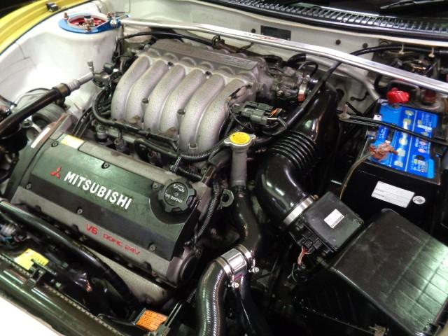 ＦＴＯ ＧＸ　スポーツパッケージ　最終型サンバーストイエローカラーフルエアロ６Ａ１２Ｖ６エンジン５ＭＴミッションＡＰＥＸＩマフラーラルグス車高調ＤＥＦＩメーターレカロシートＰ１レーシングＡＷタワーバーＭＯＭＯステアガラスＳＲナビＴＶ（39枚目）