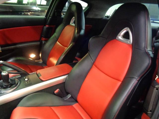 ＲＸ－８ タイプＳ　ＢＬＩＴＺスーパーチャージャーＲＥＮＥＳＩＳロータリーエンジン６ＭＴミッションＲマジックマフラーＭＡＺＤＡＳＰＥＥＤエアロ足回りＰ１アルミＳＢＣ黒赤レザーシートＢＯＳＥサウンドナビＳＲ走行３万ｋｍ台（33枚目）