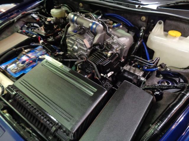 ＲＸ－８ タイプＳ　ＢＬＩＴＺスーパーチャージャーＲＥＮＥＳＩＳロータリーエンジン６ＭＴミッションＲマジックマフラーＭＡＺＤＡＳＰＥＥＤエアロ足回りＰ１アルミＳＢＣ黒赤レザーシートＢＯＳＥサウンドナビＳＲ走行３万ｋｍ台（39枚目）