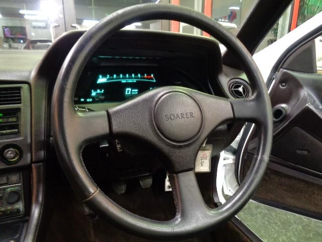 ソアラ ２．０ＧＴ－ツインターボ　１Ｇ－ＧＴＥＵツインターボエンジン純正５ＭＴミッションＨＫＳマフラー純正アルミホイールトランクスポイラーオリジナルインテリアＤ席電動サポートシートデジパネメーターノーマル車タイミングベルト交換済（28枚目）