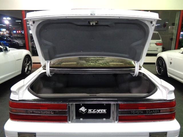 ソアラ ２．０ＧＴ－ツインターボ　１Ｇ－ＧＴＥＵツインターボエンジン純正５ＭＴミッションＨＫＳマフラー純正アルミホイールトランクスポイラーオリジナルインテリアＤ席電動サポートシートデジパネメーターノーマル車タイミングベルト交換済（37枚目）