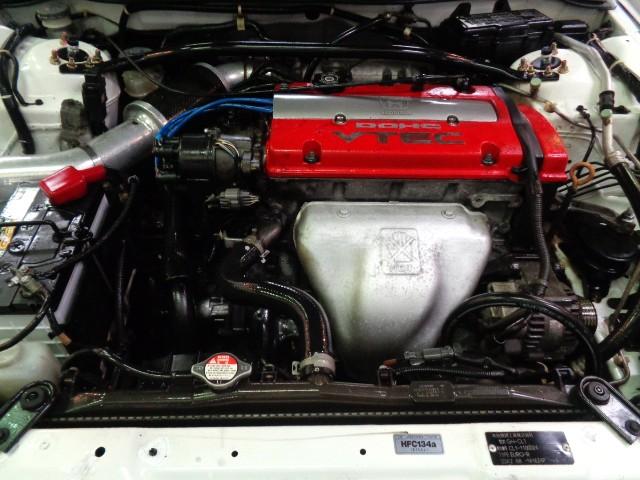 アコード ユーロＲ　プレミアムホワイトパールカラーフルエアロＨ２２ＡＶＴＥＣエンジン５ＭＴステンマフラーカーボンエアチャンバー車高調ＮＳＸキャリパーレカロシートＨＩＤライトＬＥＤＦＯＧタワーバーレザーステア７スポークＡＷ（39枚目）