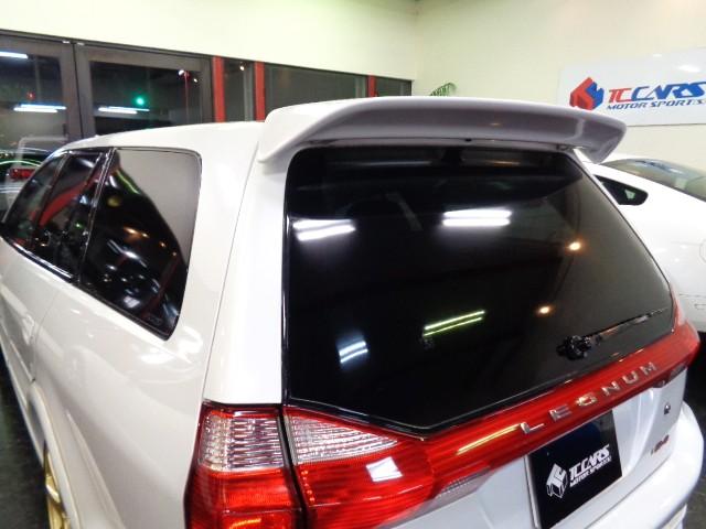 レグナム ＶＲ－４タイプＳ　最終型ギャラクシーホワイトパールカラーフルエアロ６Ａ１３Ｖ６ツインターボエンジン２８０ＰＳ純正５ＭＴ４ＷＤ専用大口径マフラータワーバー専用オーバーフェンダーＥＮＫＥＩアルミＮＡＲＤＩステアナビＴＶ（16枚目）