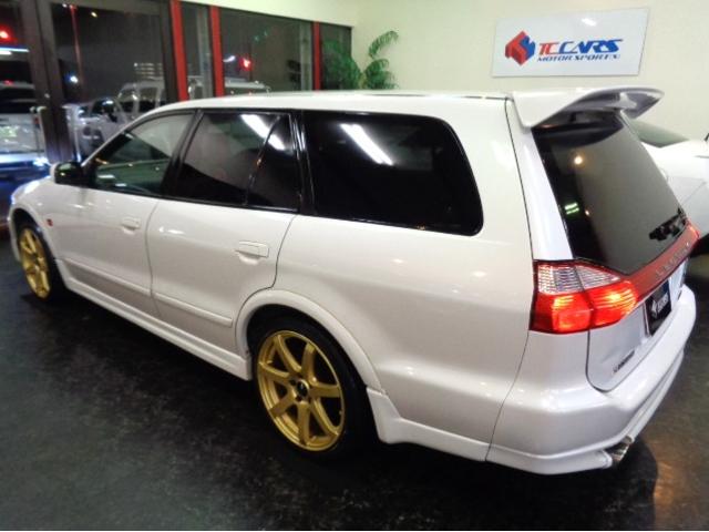 レグナム ＶＲ－４タイプＳ　最終型ギャラクシーホワイトパールカラーフルエアロ６Ａ１３Ｖ６ツインターボエンジン２８０ＰＳ純正５ＭＴ４ＷＤ専用大口径マフラータワーバー専用オーバーフェンダーＥＮＫＥＩアルミＮＡＲＤＩステアナビＴＶ（20枚目）