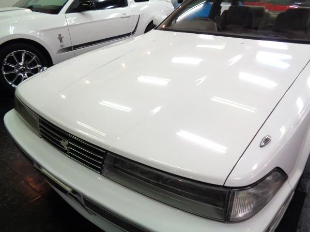 ソアラ ２．０ＧＴ－ツインターボＬ　２０最終型純正フルエアロ１Ｇ－ＧＴＥＵツインターボエンジン純正５ＭＴステンマフラーＡＰＥＸＩエアクリ車高調ＡＲＣインターＣタワーバーＳ－ＡＦＣ追加メーター１８アルミＮＡＲＤＩステアＴベルト交換済（5枚目）