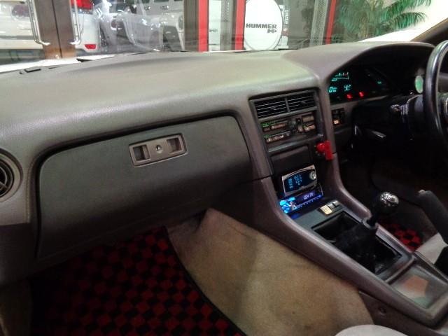 ソアラ ２．０ＧＴ－ツインターボＬ　２０最終型純正フルエアロ１Ｇ－ＧＴＥＵツインターボエンジン純正５ＭＴステンマフラーＡＰＥＸＩエアクリ車高調ＡＲＣインターＣタワーバーＳ－ＡＦＣ追加メーター１８アルミＮＡＲＤＩステアＴベルト交換済（33枚目）