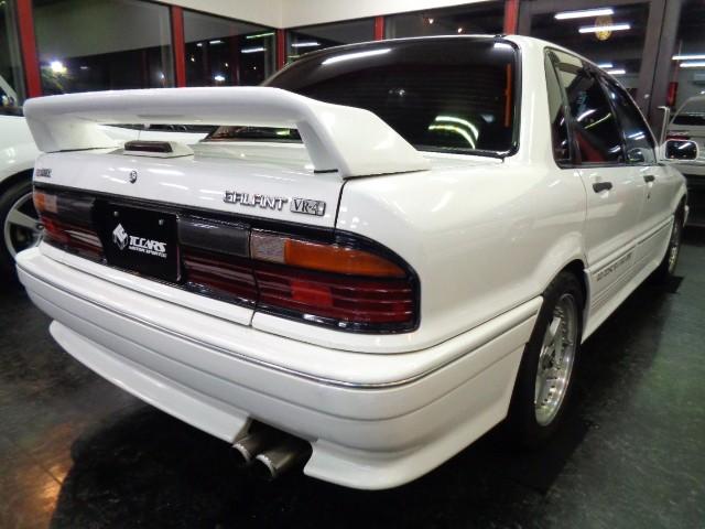 ギャラン ＶＲ－４　４Ｇ６３ターボエンジン純正５ＭＴミッション４ＷＤ２本出しマフラーＴＥＩＮ車高調レカロシートパナスポーツＧ７アルミＲスポイラーＭＯＭＯステアリング角目ＦＯＧライト電動サンルーフ走行８万ｋｍＴベルト交換済（3枚目）
