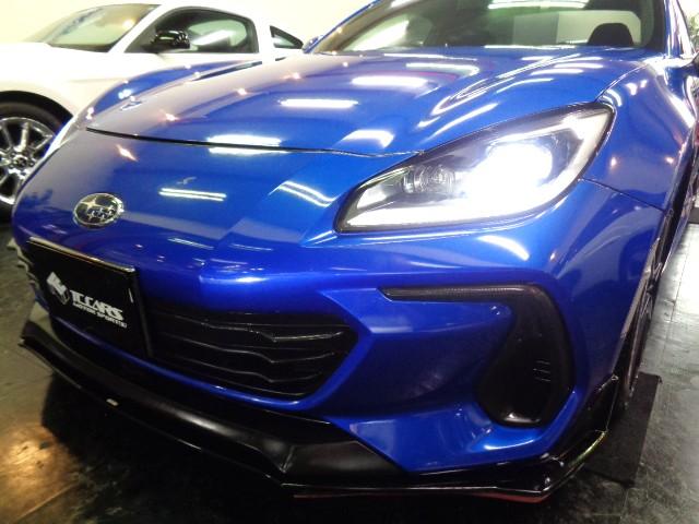 BRZ R WRブルーパールカラーSTIフルエアロFA24BOXERエンジン6MTミッションSTIマフラーTEIN車高調SAMCOパイピングナビTVバックカメラクルーズCマルチモニターTRACKモードVSC(6枚目)