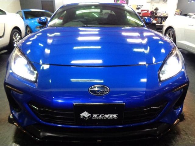 BRZ R WRブルーパールカラーSTIフルエアロFA24BOXERエンジン6MTミッションSTIマフラーTEIN車高調SAMCOパイピングナビTVバックカメラクルーズCマルチモニターTRACKモードVSC(9枚目)