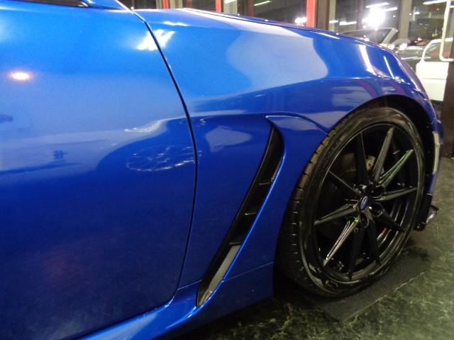BRZ R WRブルーパールカラーSTIフルエアロFA24BOXERエンジン6MTミッションSTIマフラーTEIN車高調SAMCOパイピングナビTVバックカメラクルーズCマルチモニターTRACKモードVSC(20枚目)