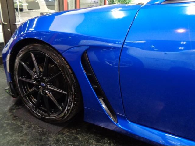 BRZ R WRブルーパールカラーSTIフルエアロFA24BOXERエンジン6MTミッションSTIマフラーTEIN車高調SAMCOパイピングナビTVバックカメラクルーズCマルチモニターTRACKモードVSC(21枚目)