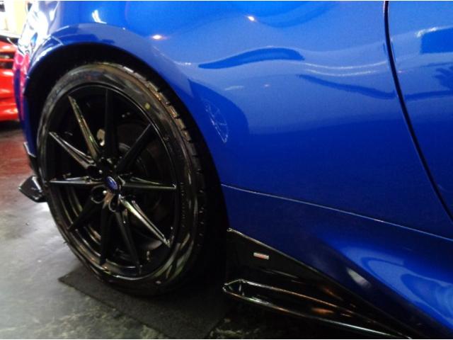 BRZ R WRブルーパールカラーSTIフルエアロFA24BOXERエンジン6MTミッションSTIマフラーTEIN車高調SAMCOパイピングナビTVバックカメラクルーズCマルチモニターTRACKモードVSC(25枚目)