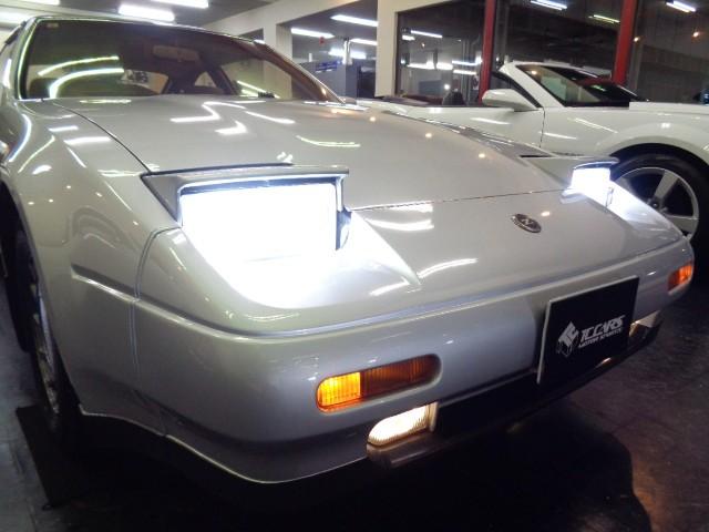 フェアレディZ 300ZX 後期モデルVG30ETV6ターボエンジン2by2Tバールーフ専用ワイドボディ専用2本出しマフラーディスクアルミホイールリトラクタブルLEDライトFOGライトフルノーマル車タイミングベルト交換済(6枚目)