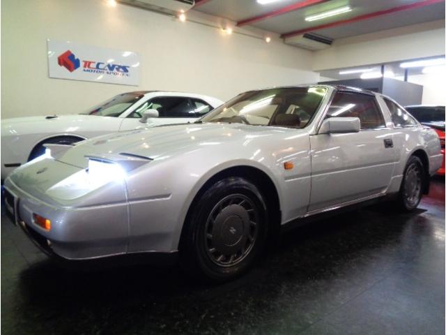 フェアレディZ 300ZX 後期モデルVG30ETV6ターボエンジン2by2Tバールーフ専用ワイドボディ専用2本出しマフラーディスクアルミホイールリトラクタブルLEDライトFOGライトフルノーマル車タイミングベルト交換済(7枚目)